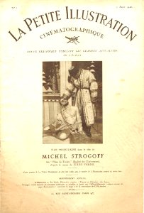Michel Strogoff-film-1926-la une de l'Illustration-01