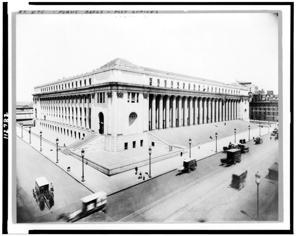 New post office, 8th Ave. and 31st Street, New York City LCCN95501277