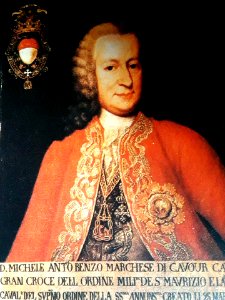 Michele Antonio Benso, 5° marchese di Cavour