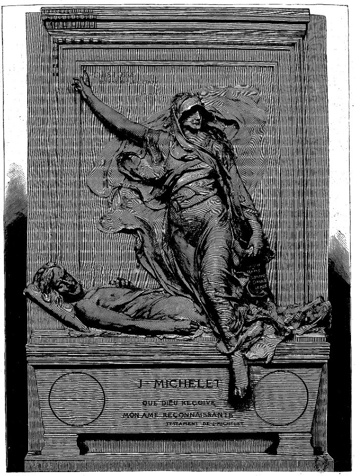 Michelez - Tombe de Jules Michelet