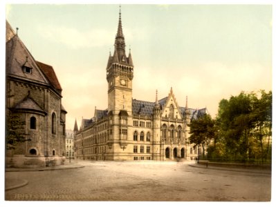 New town hall, Brunswick (i.e., Braunschweig), Germany-LCCN2002713784