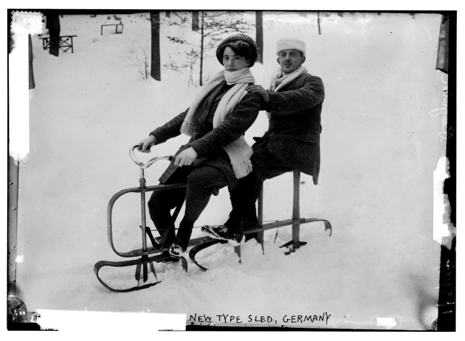 New type sled, Germany LCCN2014688931