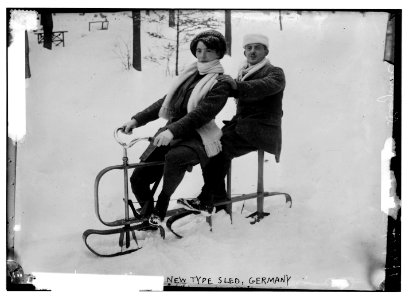 New type sled, Germany LCCN2014688931