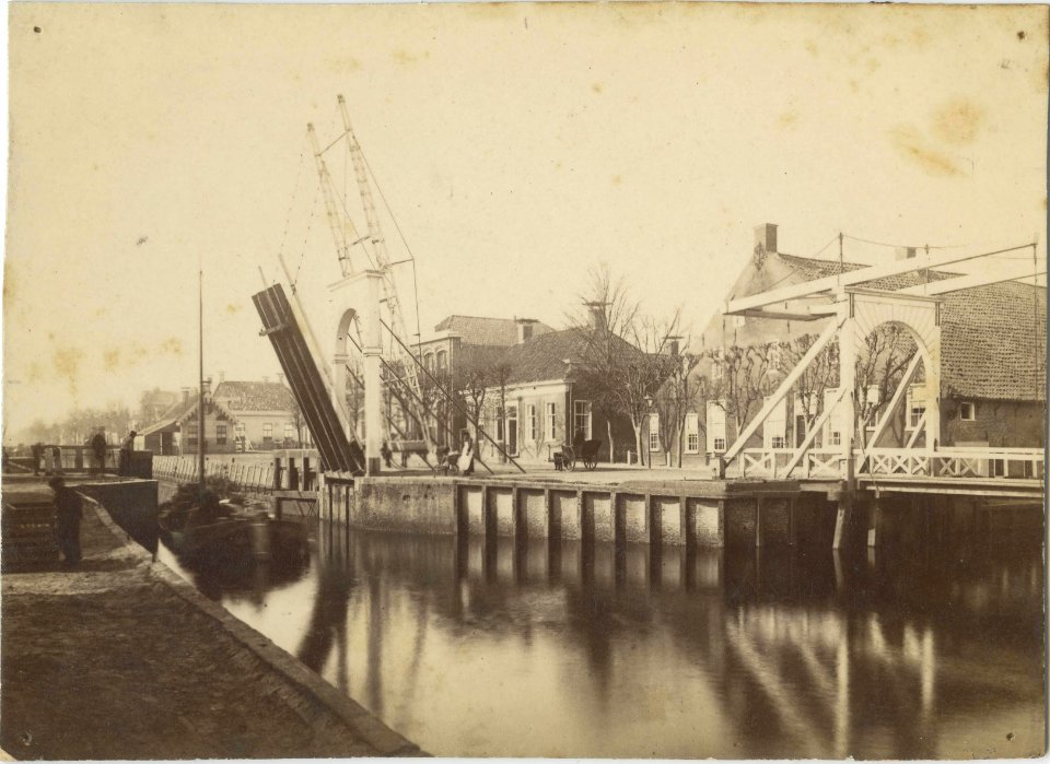 Midden Verlaat Wildervank door Johannes Gerardus Kramer 1878 1886