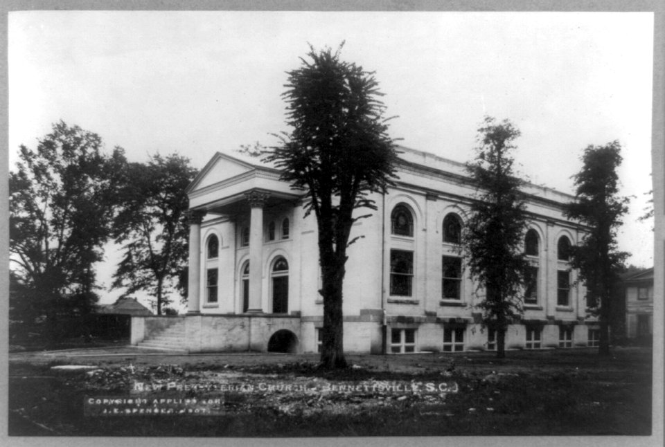 New Presbyterian Church, Bennettsville, S.C. LCCN89707856