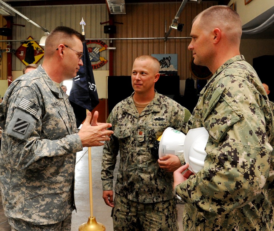 New Seabee team assumes authority at CJTF-HOA 130810-N-QY430-053