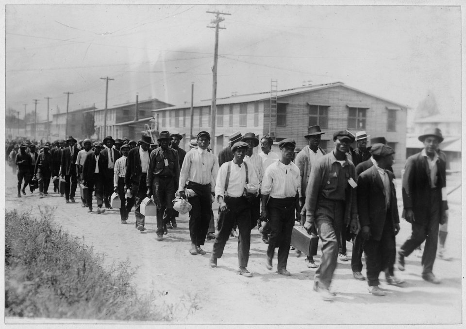 New arrivals at Fort Meade, Maryland. - NARA - 533531