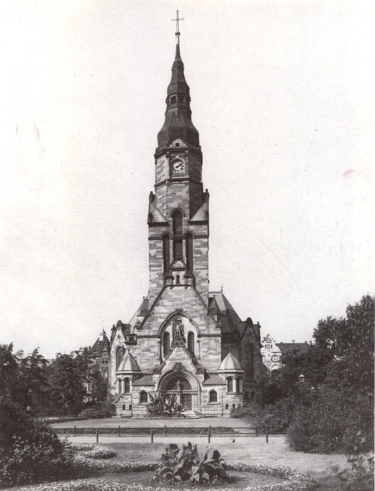 Michaeliskirche Leipzig um 1910