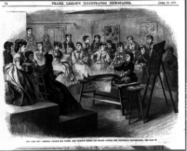 New York City - Medical College for Women, East Twelfth Street and Second Avenue - the anatomical lecture room LCCN2001696500
