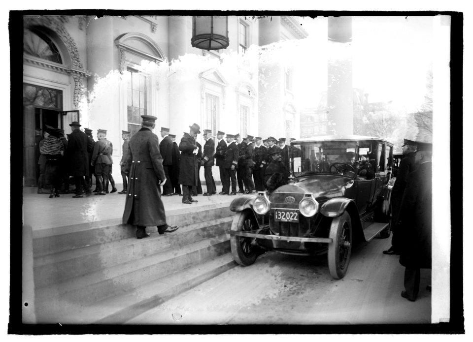 New Year's reception, 1921 LCCN2016845919