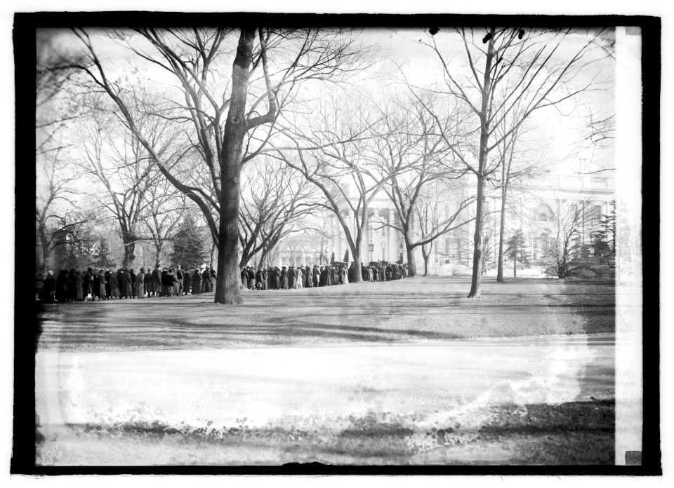New Year's reception, 1921 LCCN2016845922