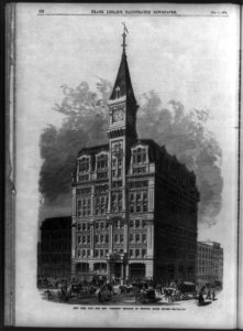 New York City - the New Tribune Building on Printing House Square LCCN2001696545