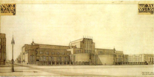Michel de Klerk Competition Amsterdam 1917