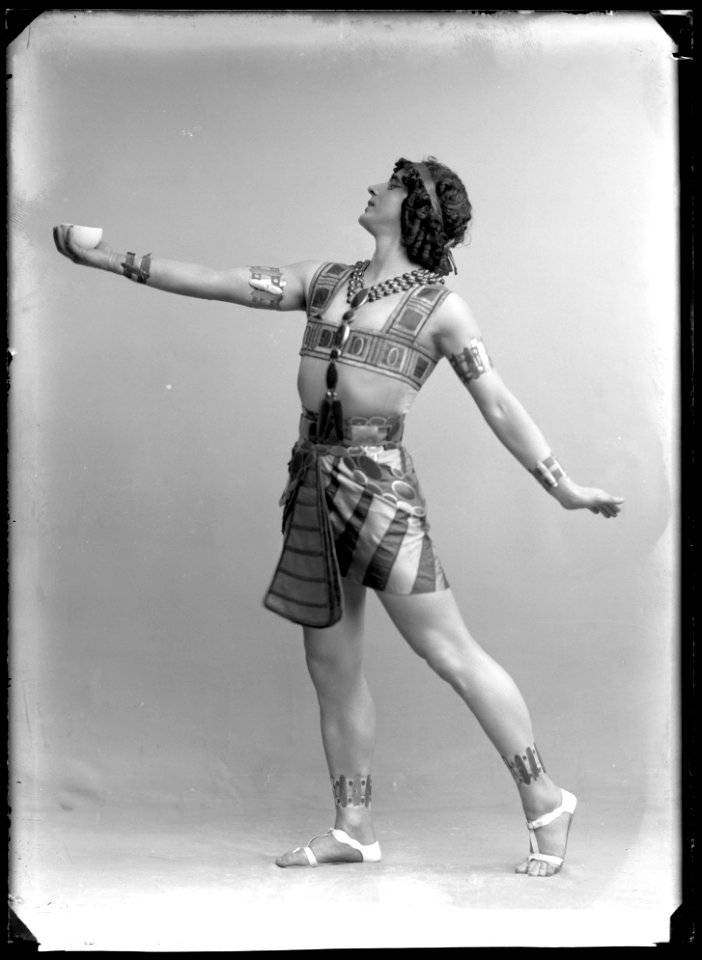 Michel Fokine in Kleopatra at Kungliga Operan 1913 - SMV - NF038