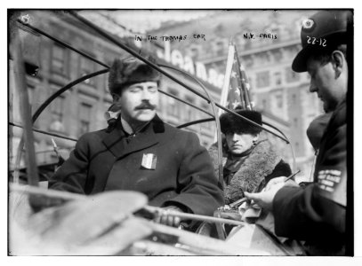 New York - Paris race- Thomas car, New York LCCN2014680119