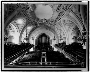 New York City, 1st Church of Christ, Scientist, interior - R. Tebbs. LCCN98505595