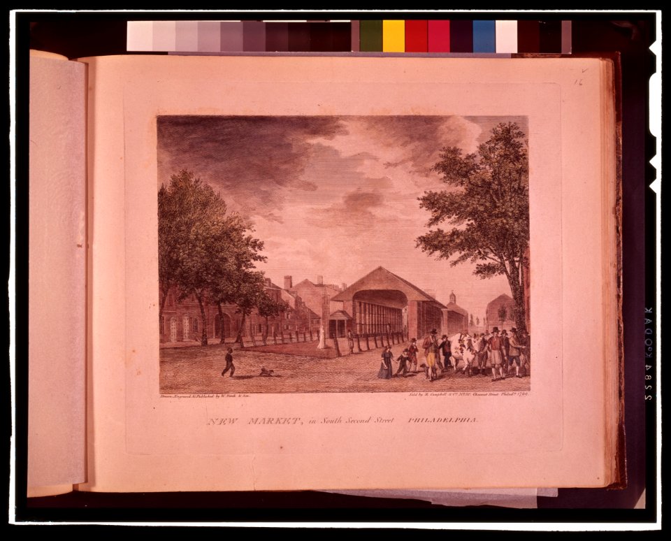 New Market, in South Second Street, Philadelphia LCCN2002718878