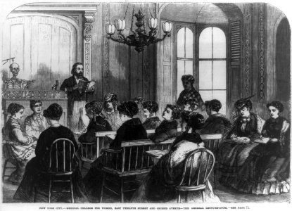 New York City - Medical College for Women, East Twelfth Street and Second Avenue - the General Lecture Room LCCN2007675604