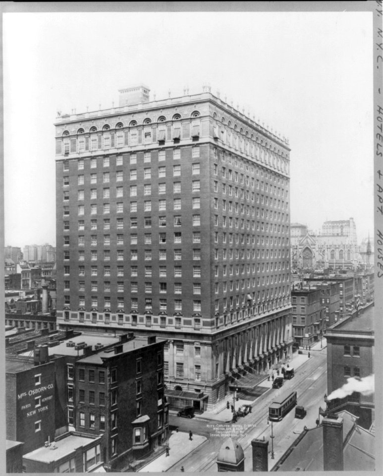 New York City - Ritz-Carlton Hotel, Madison Ave. & 46th St. LCCN2003678131