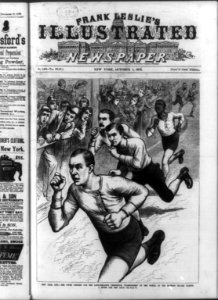 New York City - the fifth contest for the long-distance pedestrian championship of the world, at the Madison Square Garden - a spurt for the lead LCCN99614124