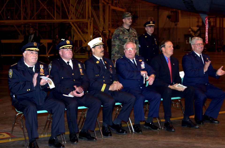 New York leaders at Stewart Air National Guard Base