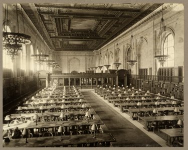 New York City public library reading room LCCN2007682035
