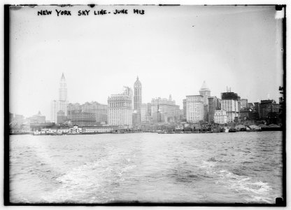 New York Skyline - June 1913 LCCN2014693160