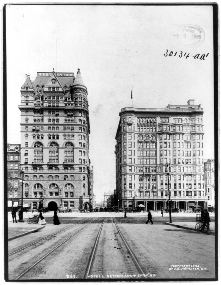 New York City- Hotels Netherland and Savoy LCCN2004670887