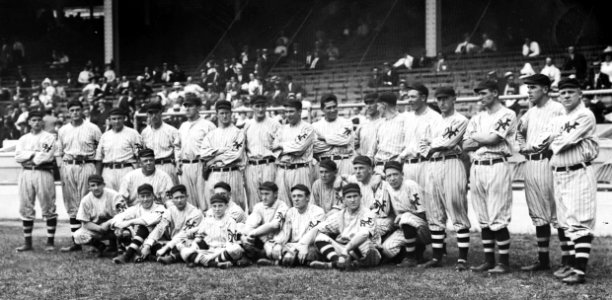 New York Giants at the Polo Grounds, New York, September 1912 (baseball) cropped