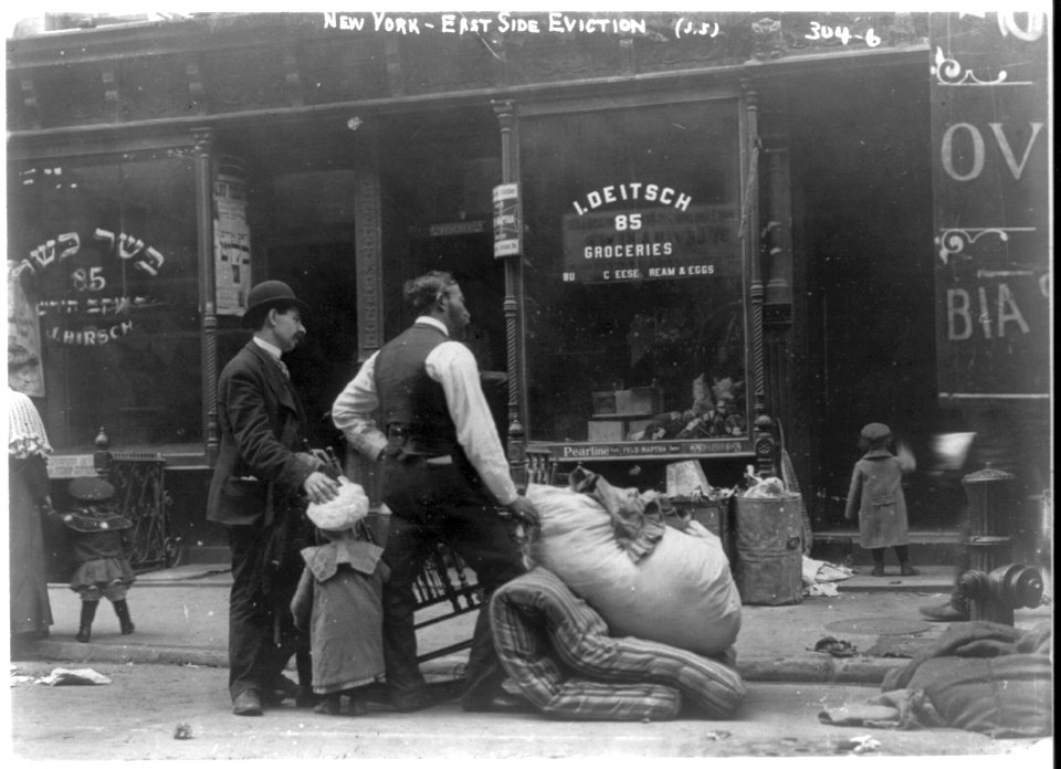 New York - East Side eviction LCCN98502776