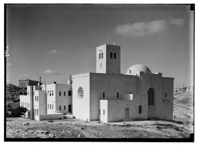 Newer Jerusalem and suburbs. St. Andrew's Church & Hospice near R.R. (i.e., railroad) station LOC matpc.02572