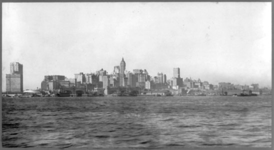New York skyscrapers from Governor's Island LCCN2002715655