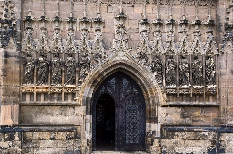 Ornament facade sculpture