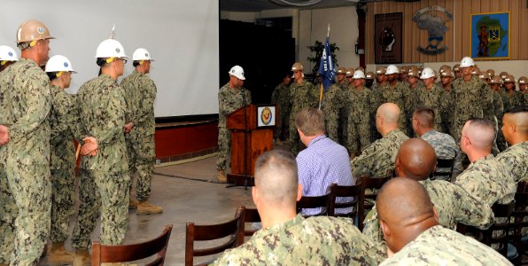 New Seabee team assumes authority at CJTF-HOA 130810-N-QY430-026