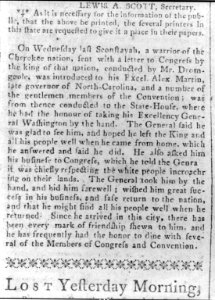 Newspaper articles and notices printed in 1787 during the Constitutional Convention in Phila. LCCN2002705837