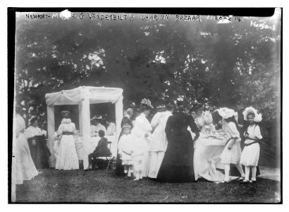 Newport, Mrs. A.G. Vanderbilt's charity bazaar LCCN2014688391