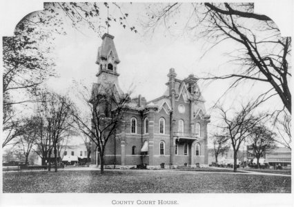 Newton) County Court House, (Neosho, Mo., exterior and grounds LCCN2003669792