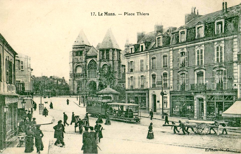 NG 17 - LE MANS - Place Thiers