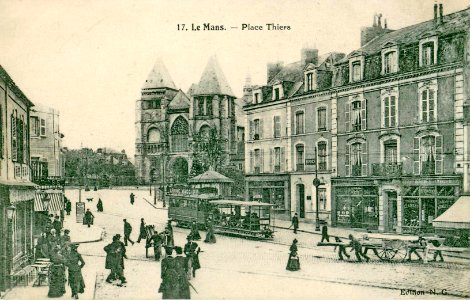 NG 17 - LE MANS - Place Thiers