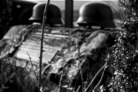 Wehrmacht helm rest photo