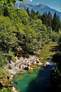 Julian alps torrent slovenia photo