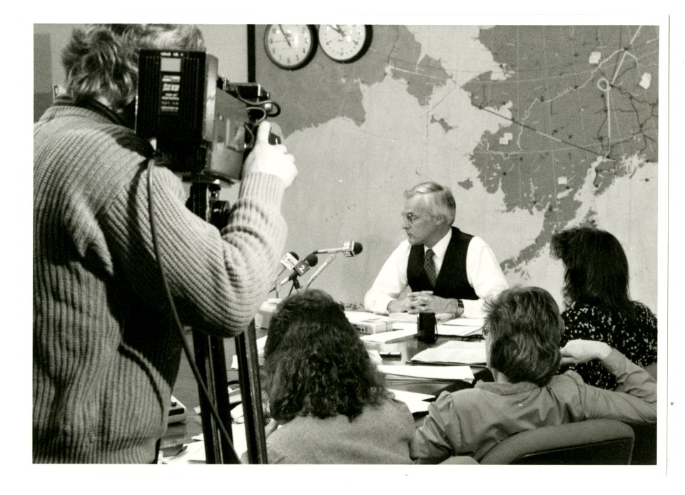 News media contacts to FAA, page 16 (Original caption- JAL -1628 (UFO), FAA Press Conference, March 5, 1987, Anchorage, Alaska) (33421621511)