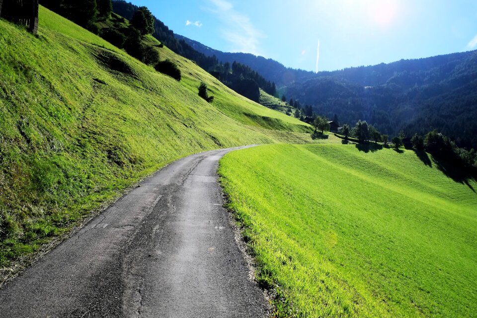 Mountain travel alpine