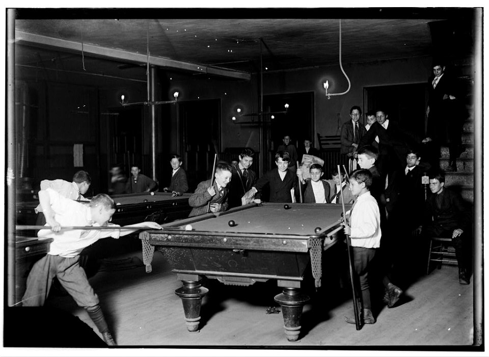 Newsboy Club. Boston 1915 Exhibit. LOC cph.3a31128