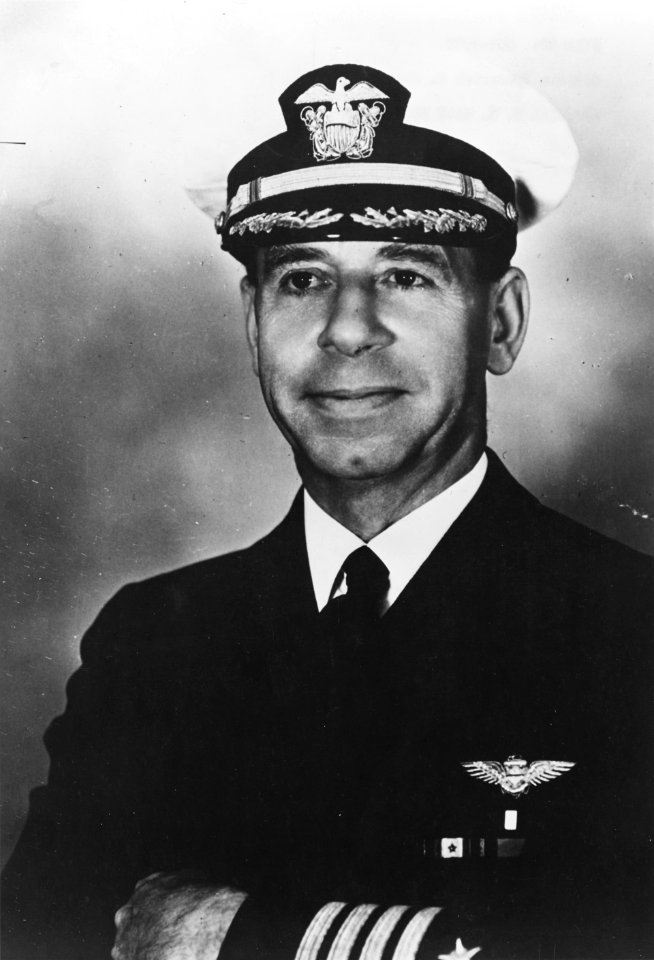NH 45544 Captain Frederick C. Sherman, USN