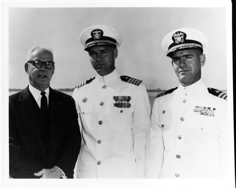 NH 94088 Vice Admiral Robert W. Hayler, USN retired