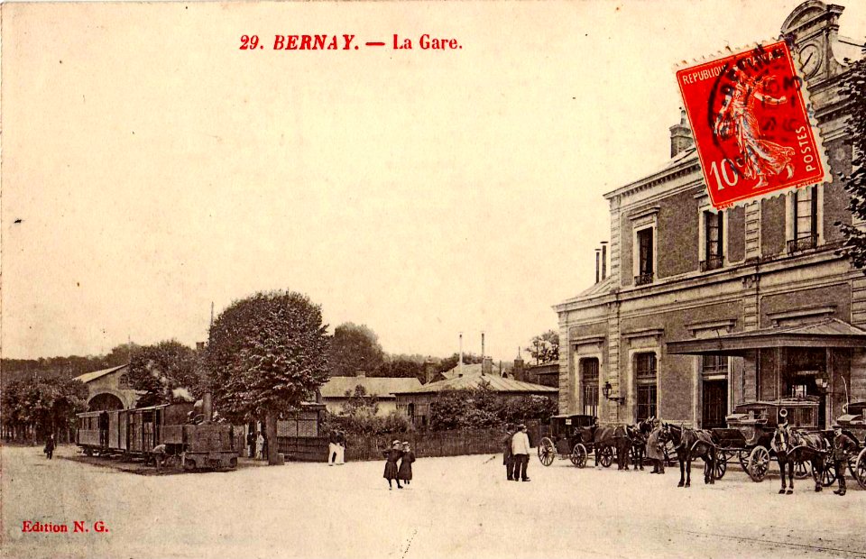 NG 29 - BERNAY - La Gare