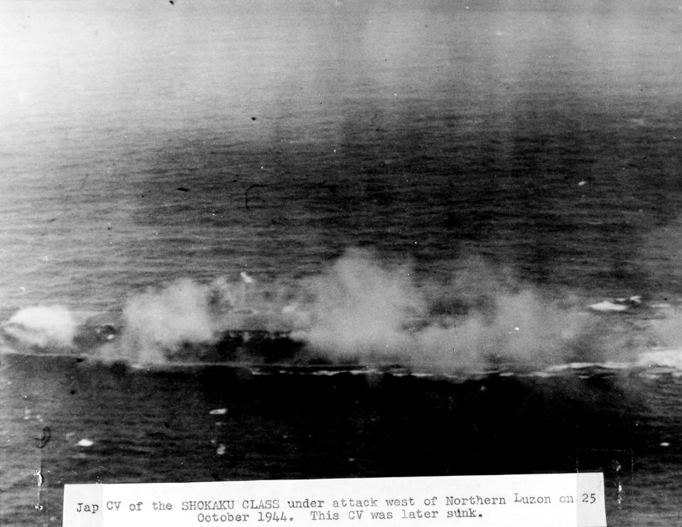 NH 95784 Battle off Cape Engano, 25 October 1944