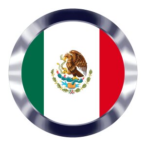 Mexican flag symbol photo