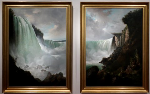 Niagara Falls by Gustav Grunewald in the De Young Museum
